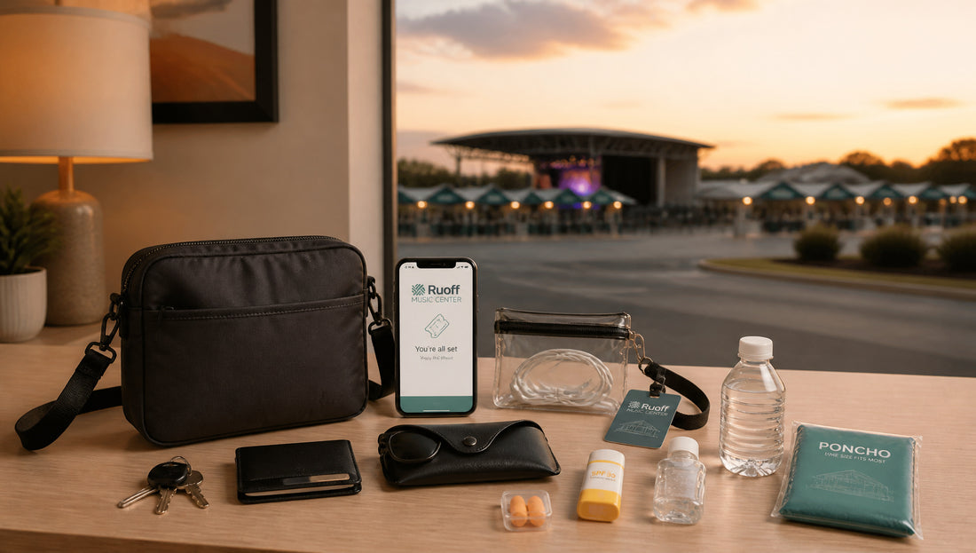 Ruoff Music Center Bag Policy and Clear Bag Rules