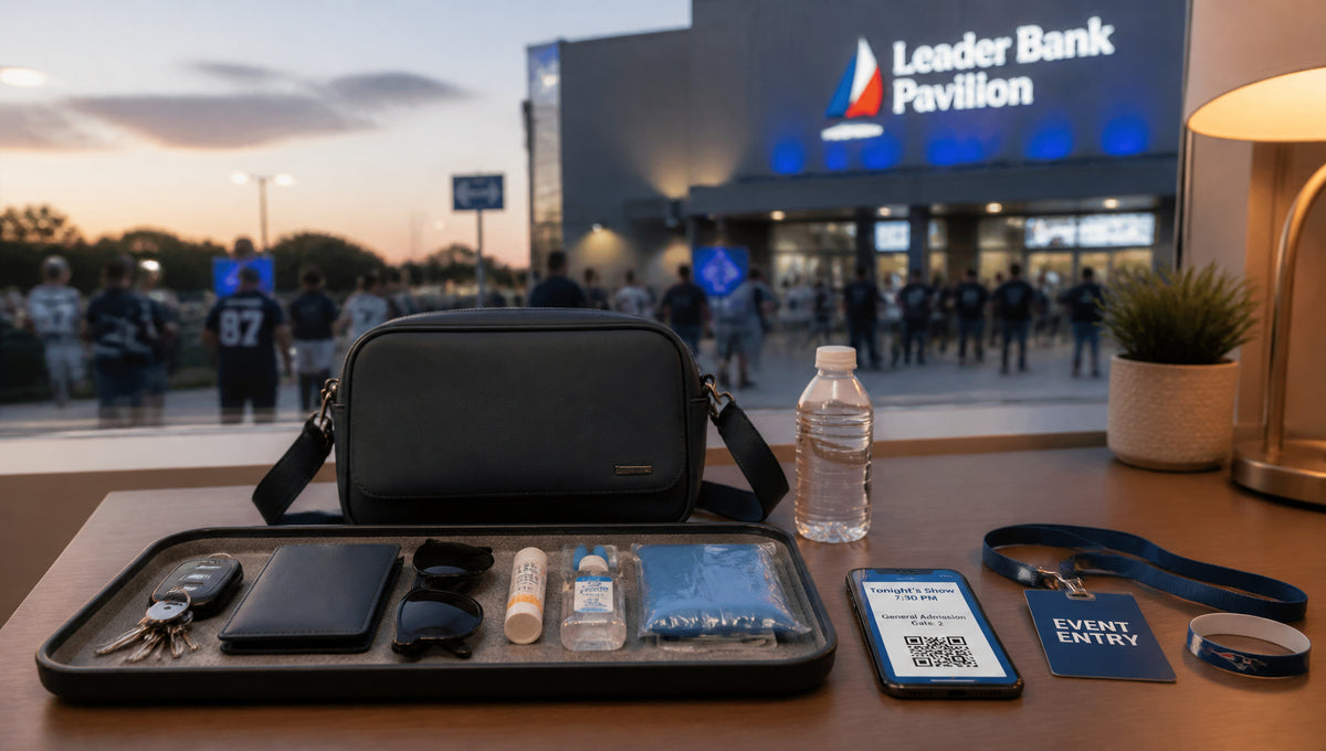 Leader Bank Pavilion Bag Policy Rules and Sizes