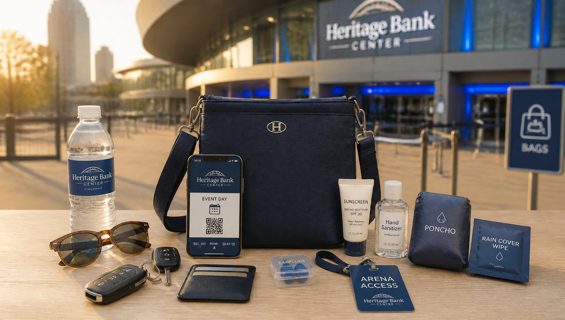 Heritage Bank Center Bag Policy Rules and Sizes