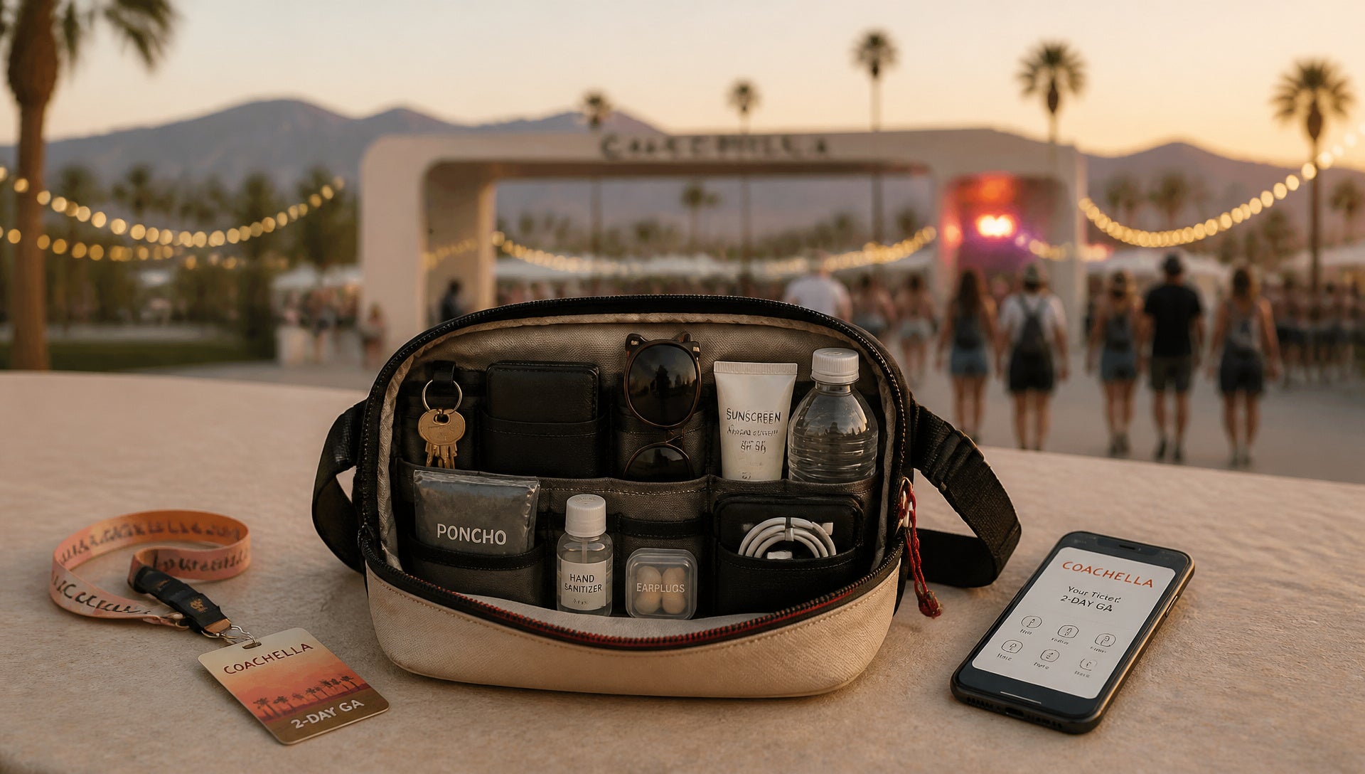 Coachella Bag Policy for Allowed Bags and Purses