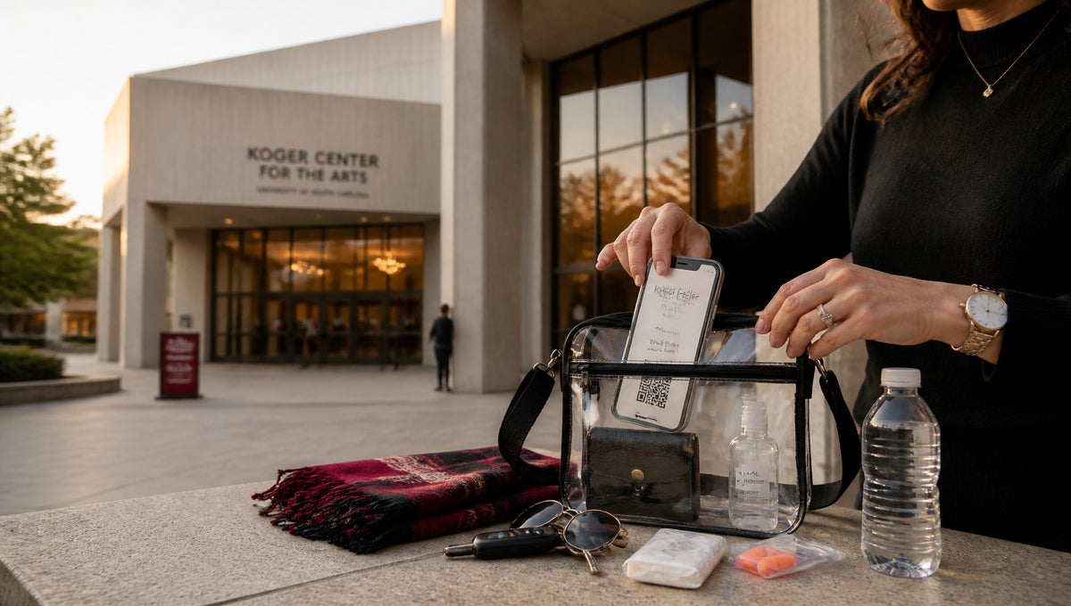 Koger Center Bag Policy Rules and Sizes for Visitors