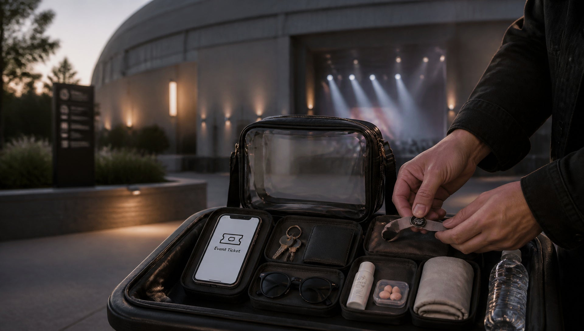 Moody Amphitheater Bag Rules for Clear Bags and Purses