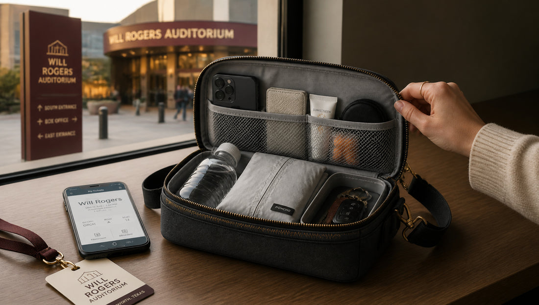 Will Rogers Auditorium Bag Rules and Size Limits