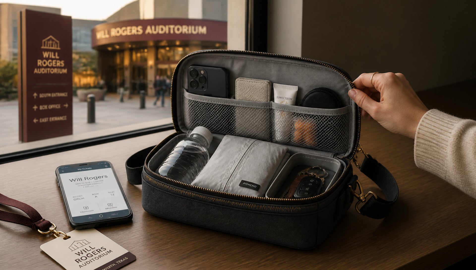 Will Rogers Auditorium Bag Rules and Size Limits