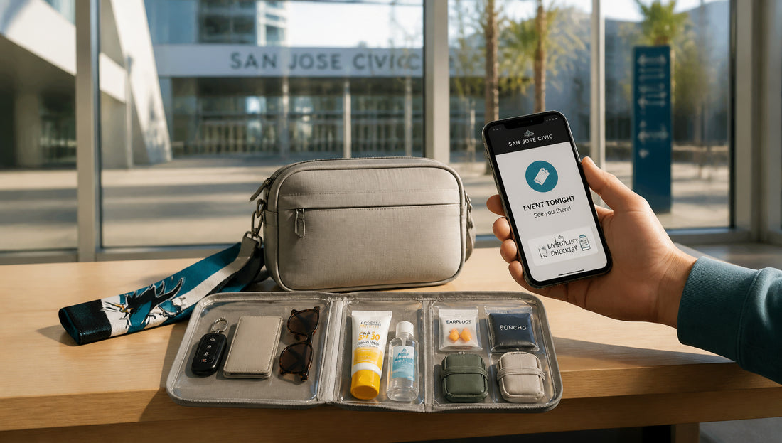 San Jose Civic Bag Policy Allowed Sizes and Purse Rules