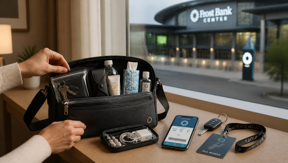 Frost Bank Center Bag Policy Rules and Allowed Bags