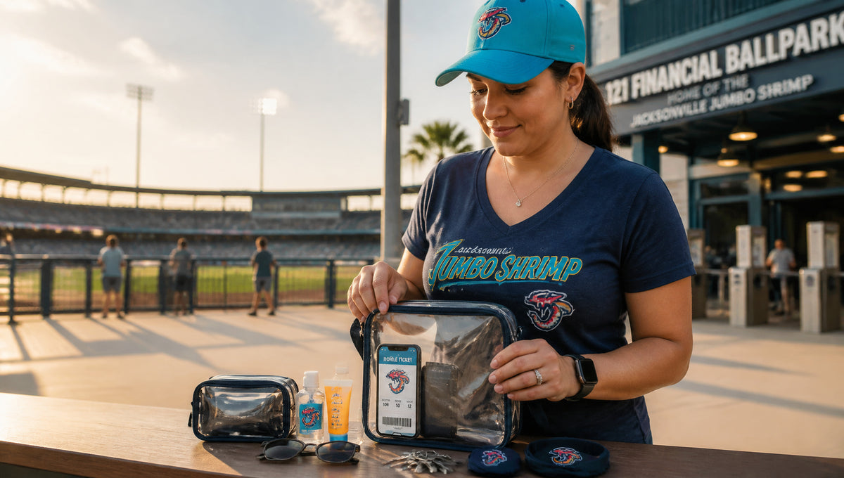 Jumbo Shrimp Bag Policy and 121 Financial Ballpark Rules