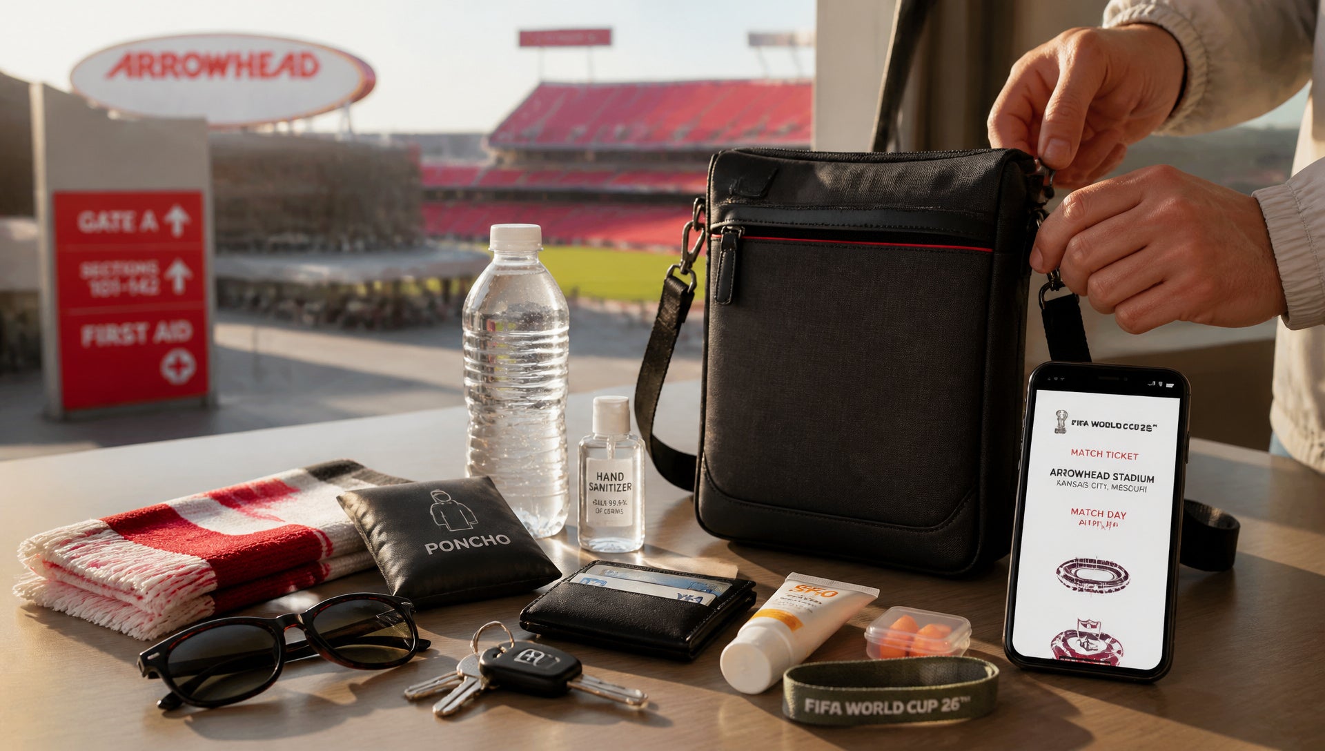 Arrowhead Stadium World Cup Bag Policy and Size Rules