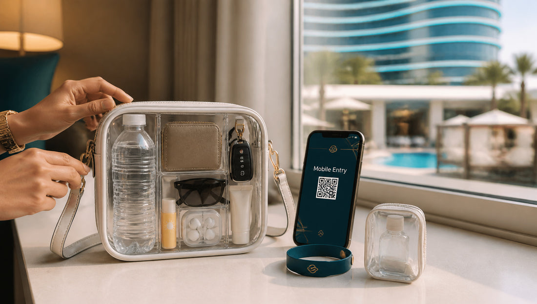 Encore Beach Club Bag Policy Allowed Bags and Size Limits