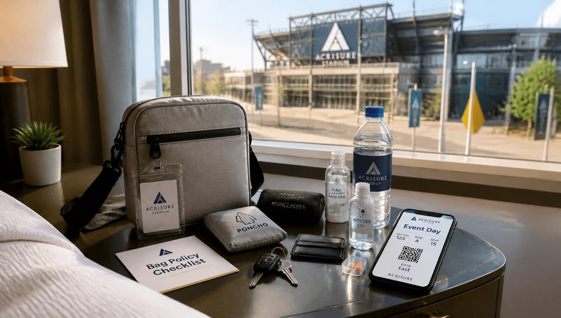 Acrisure Bag Rules Allowed Bags and Size Limits