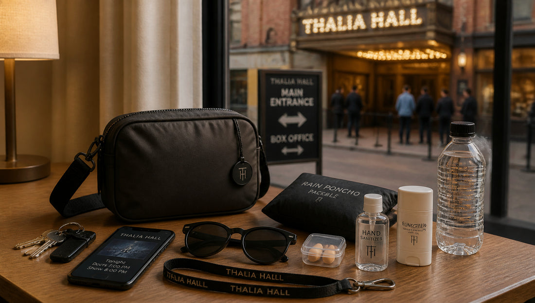 Thalia Hall Bag Policy Allowed Bags and Size Rules