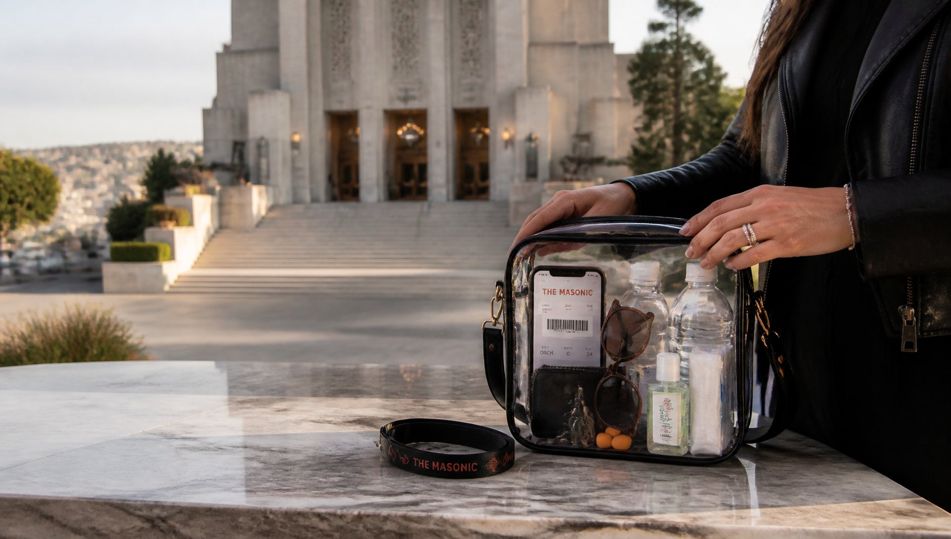 The Masonic SF Clear Bag Policy and Entry Tips