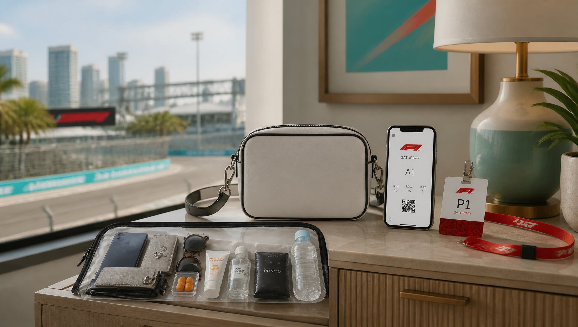 F1 Miami Bag Policy Rules Allowed Sizes and Clutches