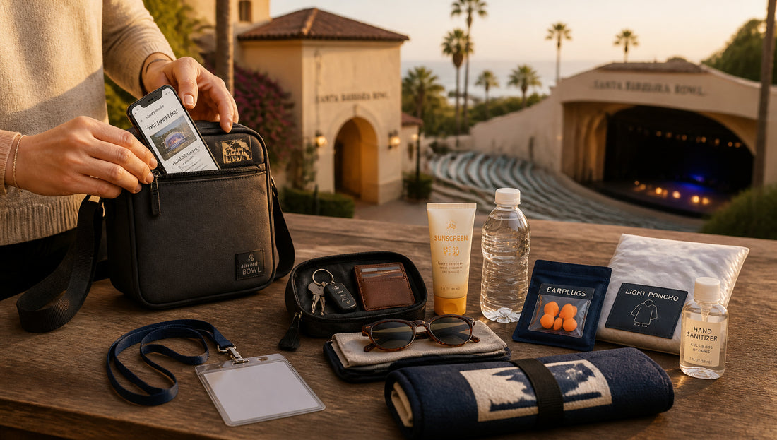 Santa Barbara Bowl Bag Rules for Purses and Clutches