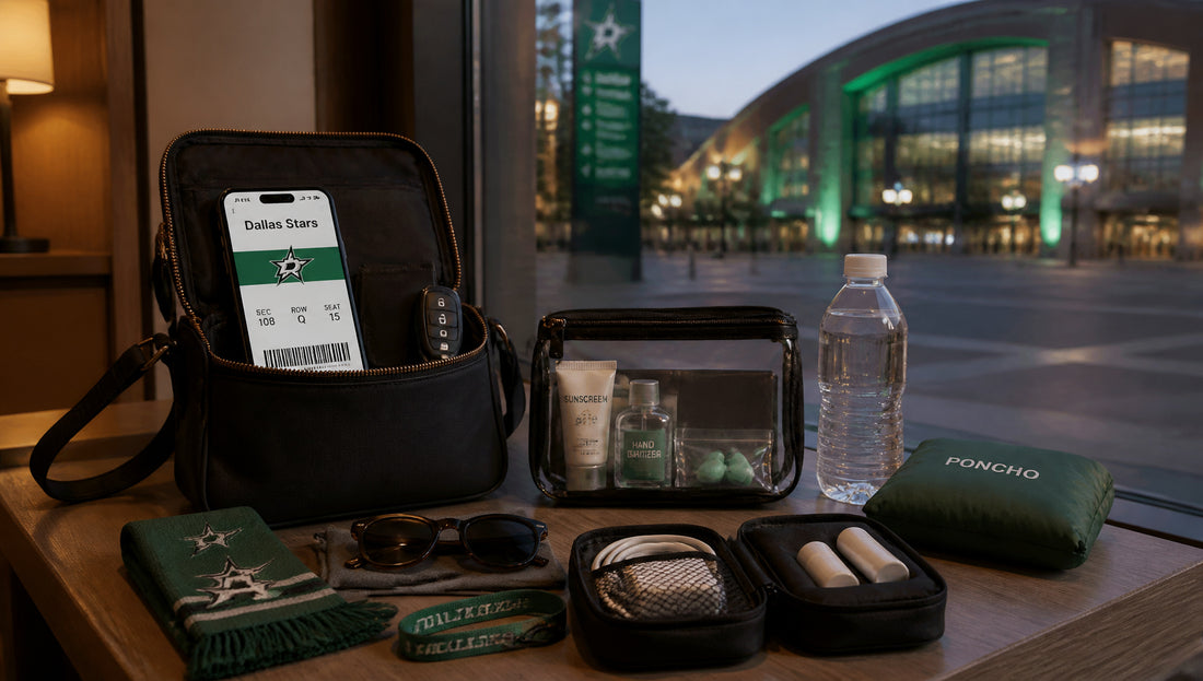 Dallas Stars Bag Policy Allowed Bags and Size Rules