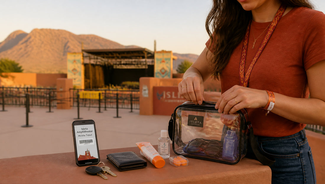 Isleta Amphitheater Bag Rules for Clear Bags and Purses