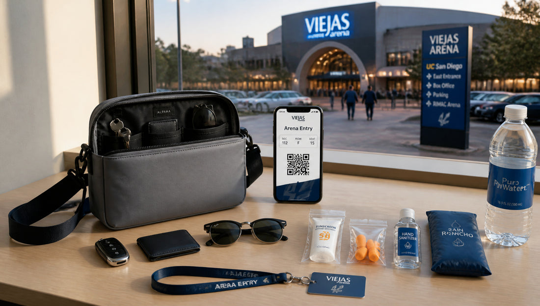 Viejas Arena Bag Rules and Clear Bag Sizes