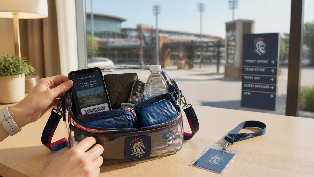 Charlotte Knights Bag Rules for Clear Bags and Purses