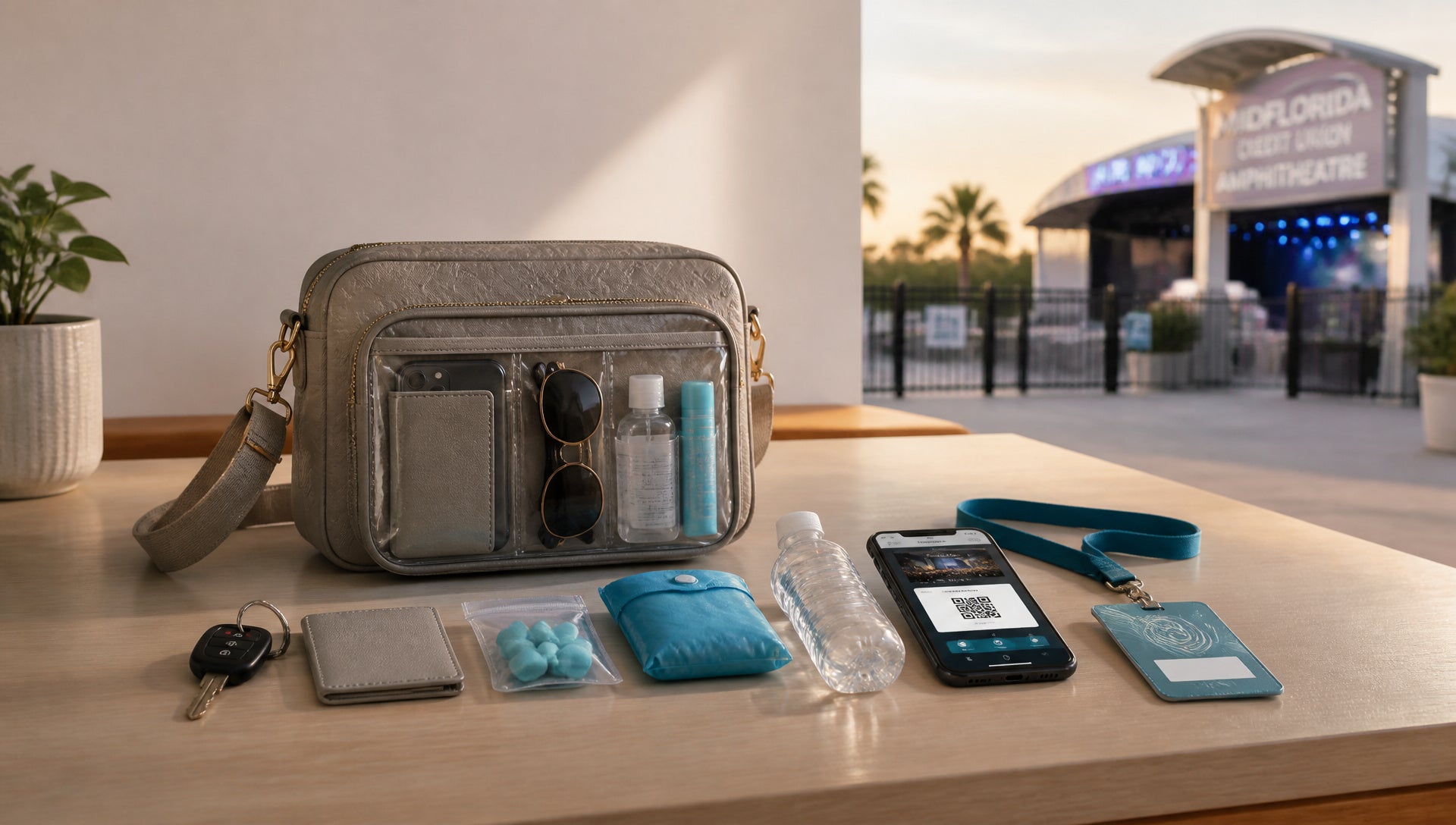 MIDFLORIDA Credit Union Amphitheatre Bag Policy Rules