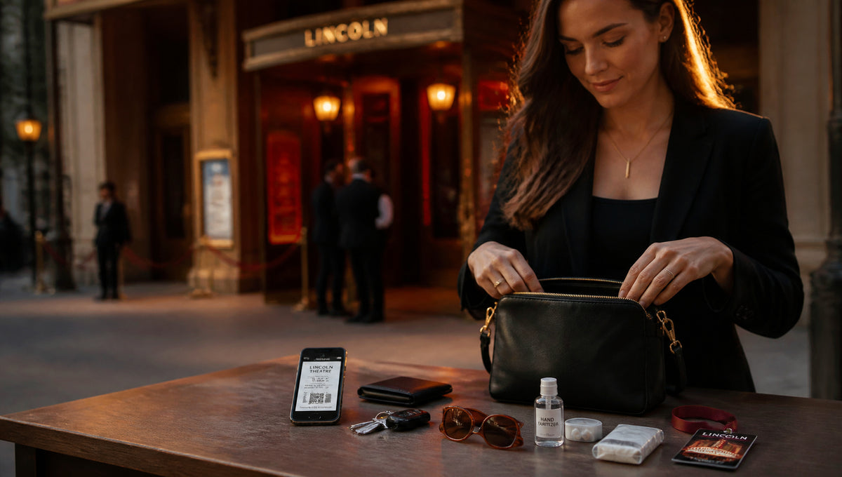 Lincoln Theater Bag Policy Rules and Sizes Allowed