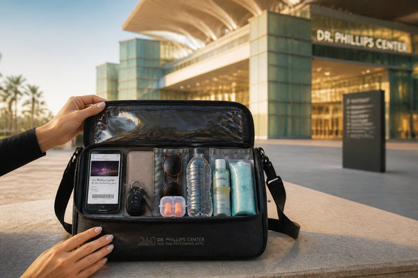 Dr Phillips Center Bag Policy Allowed Bags and Size Limits