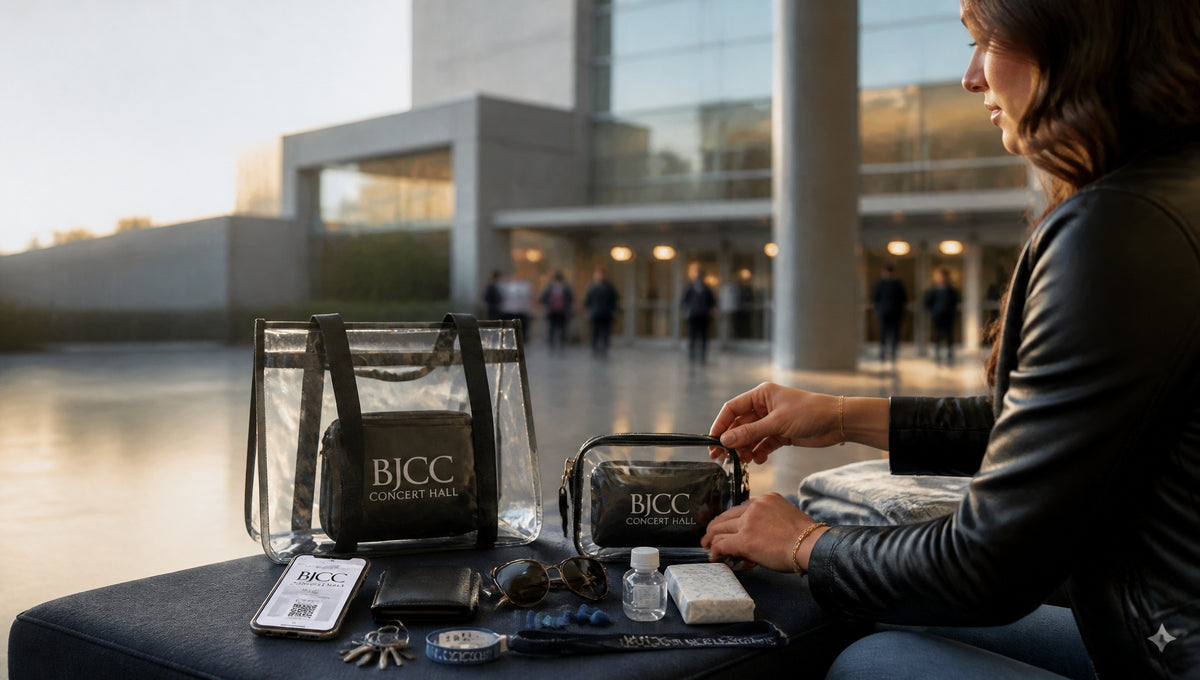 BJCC Concert Hall Bag Policy Rules and Sizes