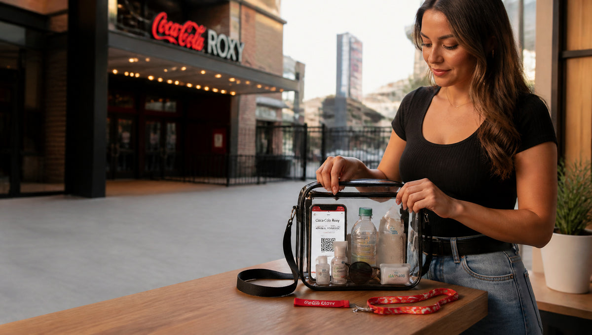 Coca-Cola Roxy Bag Policy Rules and Size Limits
