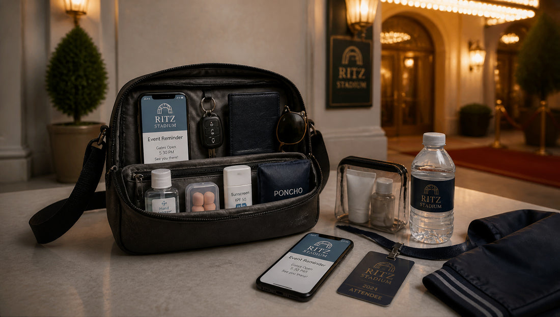 The Ritz Bag Policy Allowed Bags and Size Rules