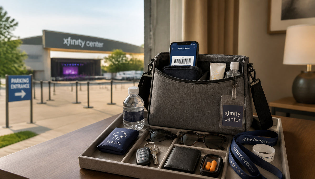 Xfinity Center Bag Policy and Clear Bag Sizes