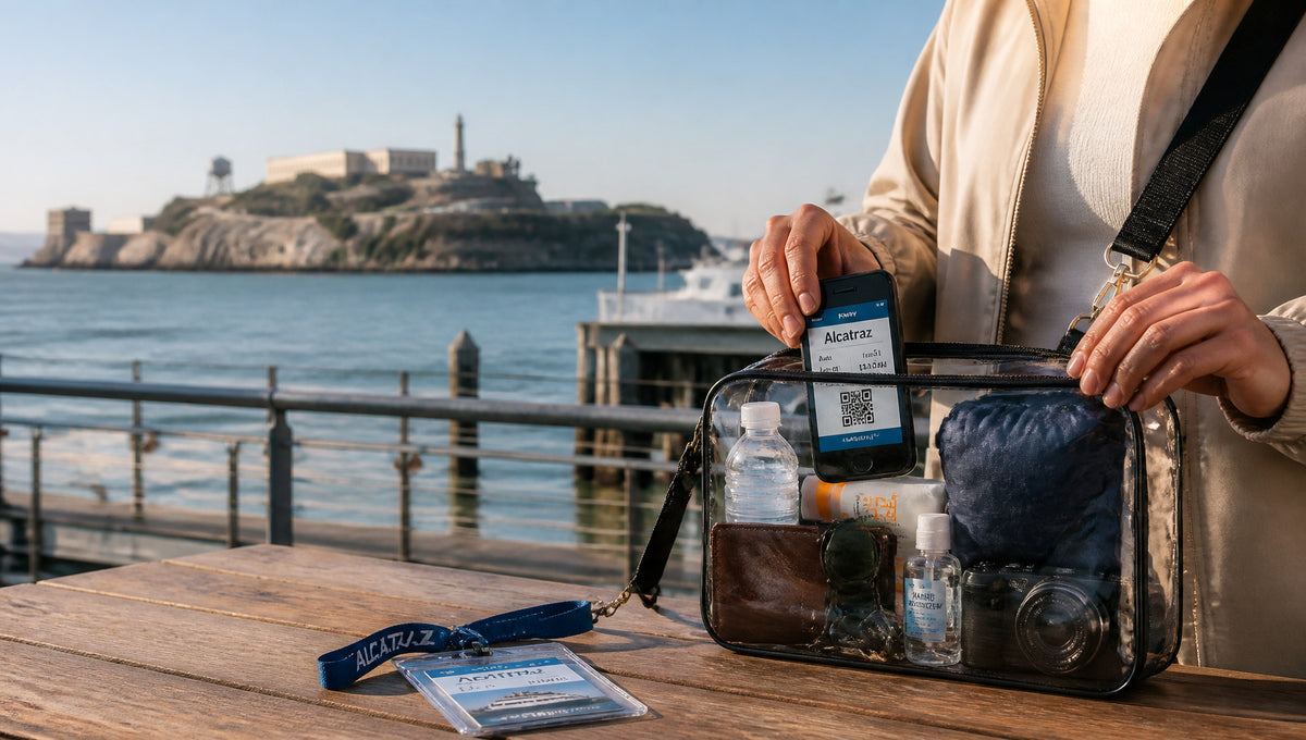 Alcatraz Bag Policy Rules Sizes and Entry Tips