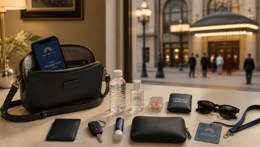 Detroit Opera House Bag Rules and Size Limits