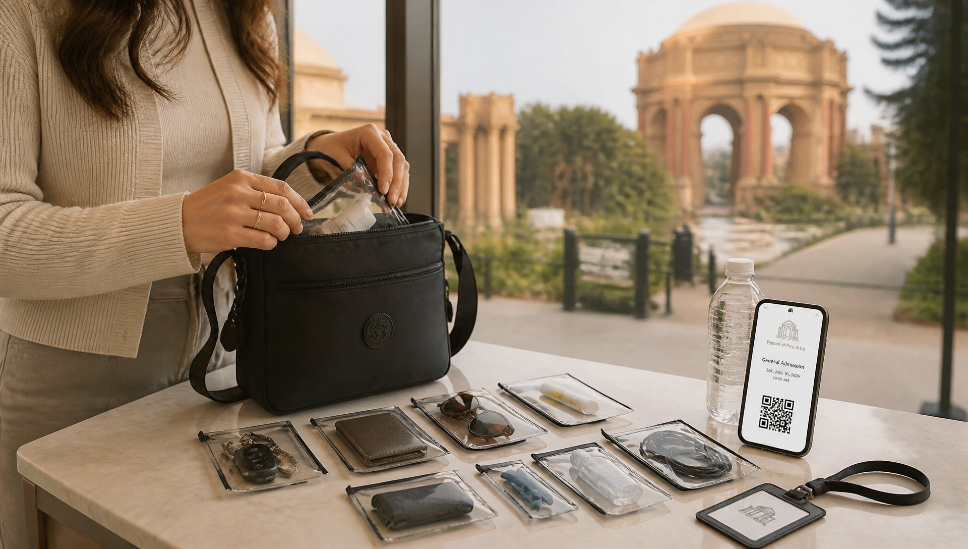 Palace of Fine Arts Bag Policy Rules and Sizes
