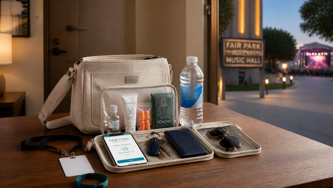 Music Hall at Fair Park Bag Rules and Allowed Sizes