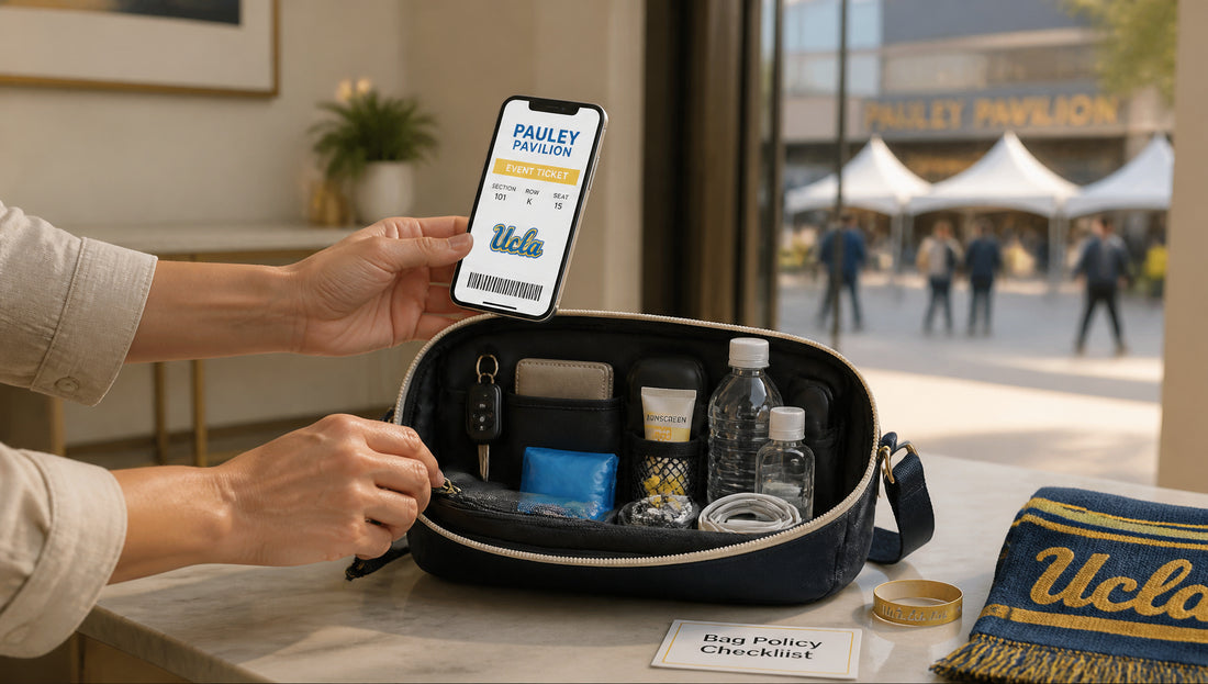 Pauley Pavilion Bag Policy Rules and Allowed Bags