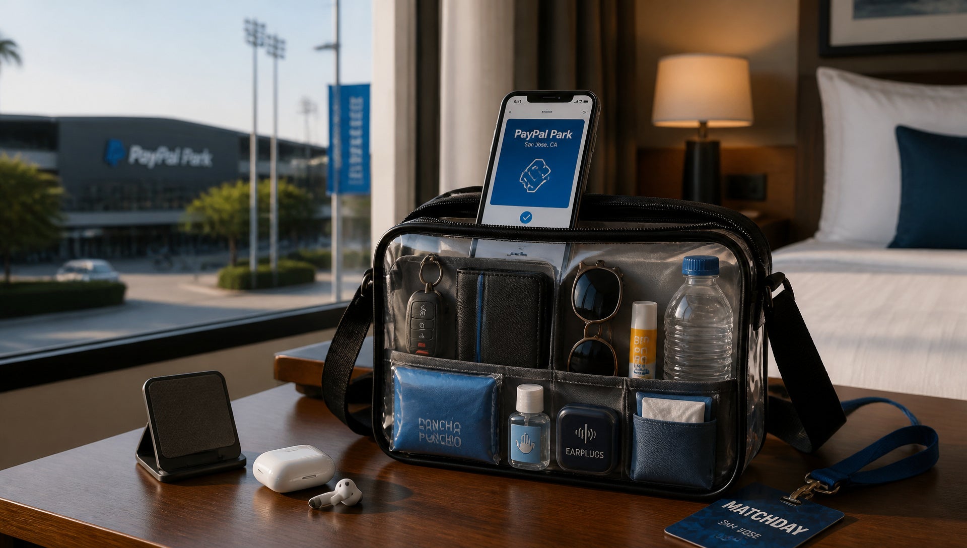 PayPal Park Bag Policy Rules and Allowed Sizes