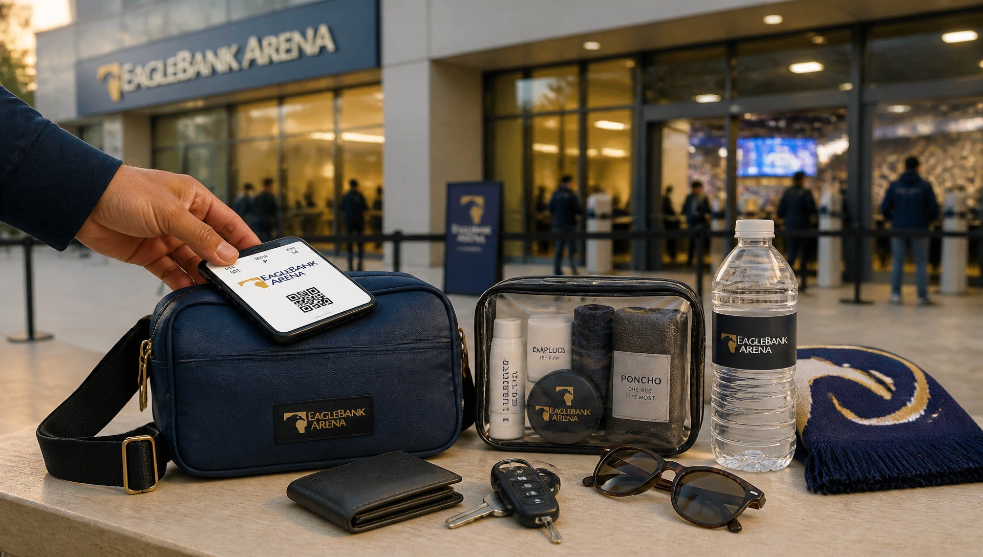 EagleBank Arena Bag Policy Rules and Size Limits