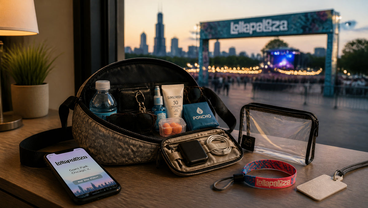 Lollapalooza Bag Policy and Hydration Pack Rules