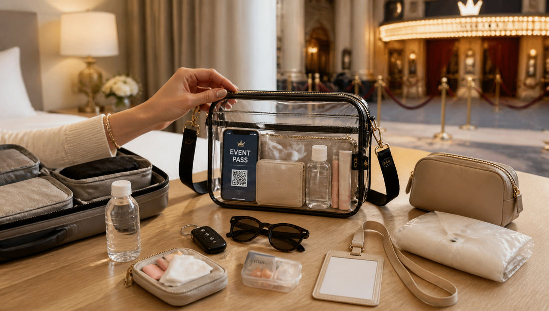 The Pageant Bag Policy Allowed Bags and Size Limits