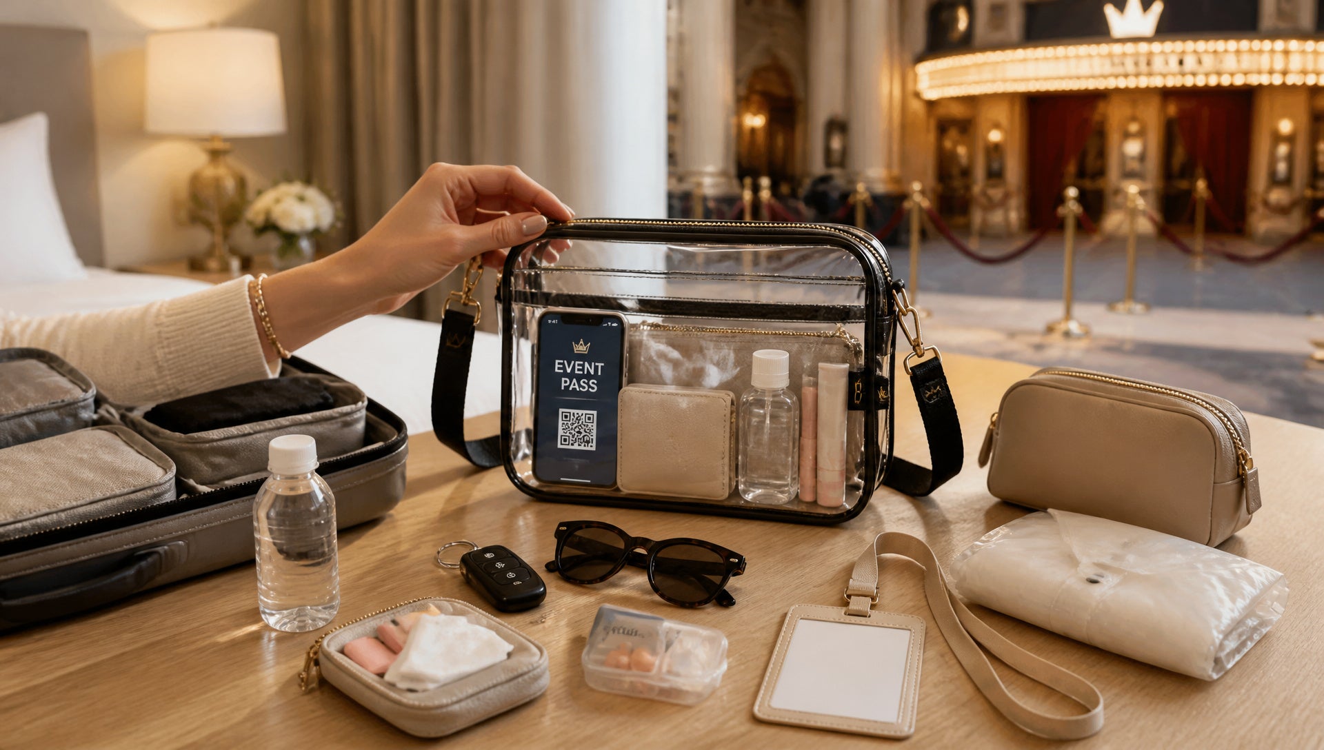 The Pageant Bag Policy Allowed Bags and Size Limits