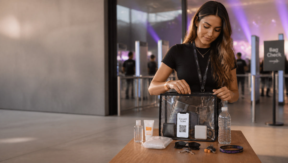 Concert Clear Bag Policy Rules, Sizes, and Entry Tips