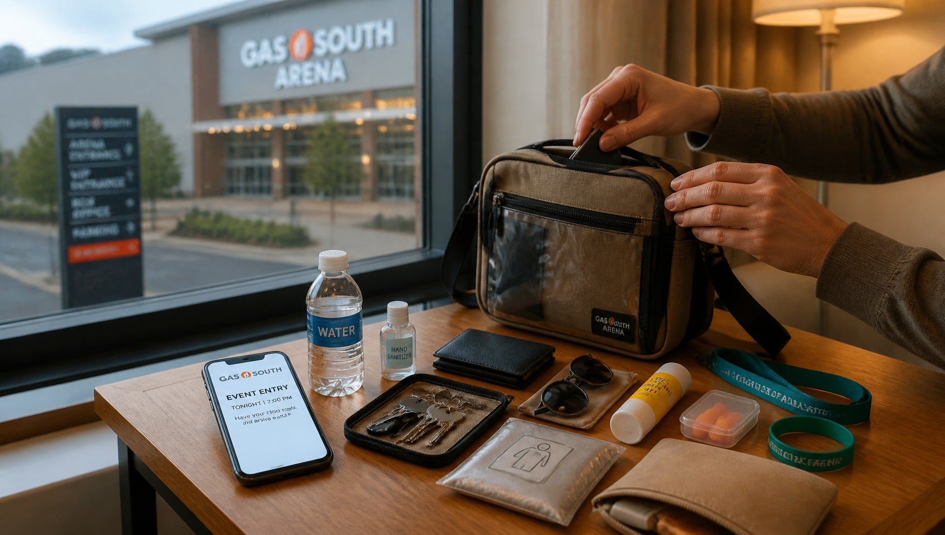 Gas South Arena Bag Policy Allowed Bags and Size Limits