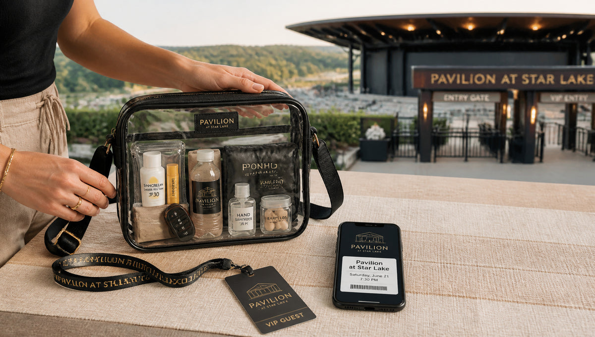 The Pavilion at Star Lake Bag Policy Rules and Sizes