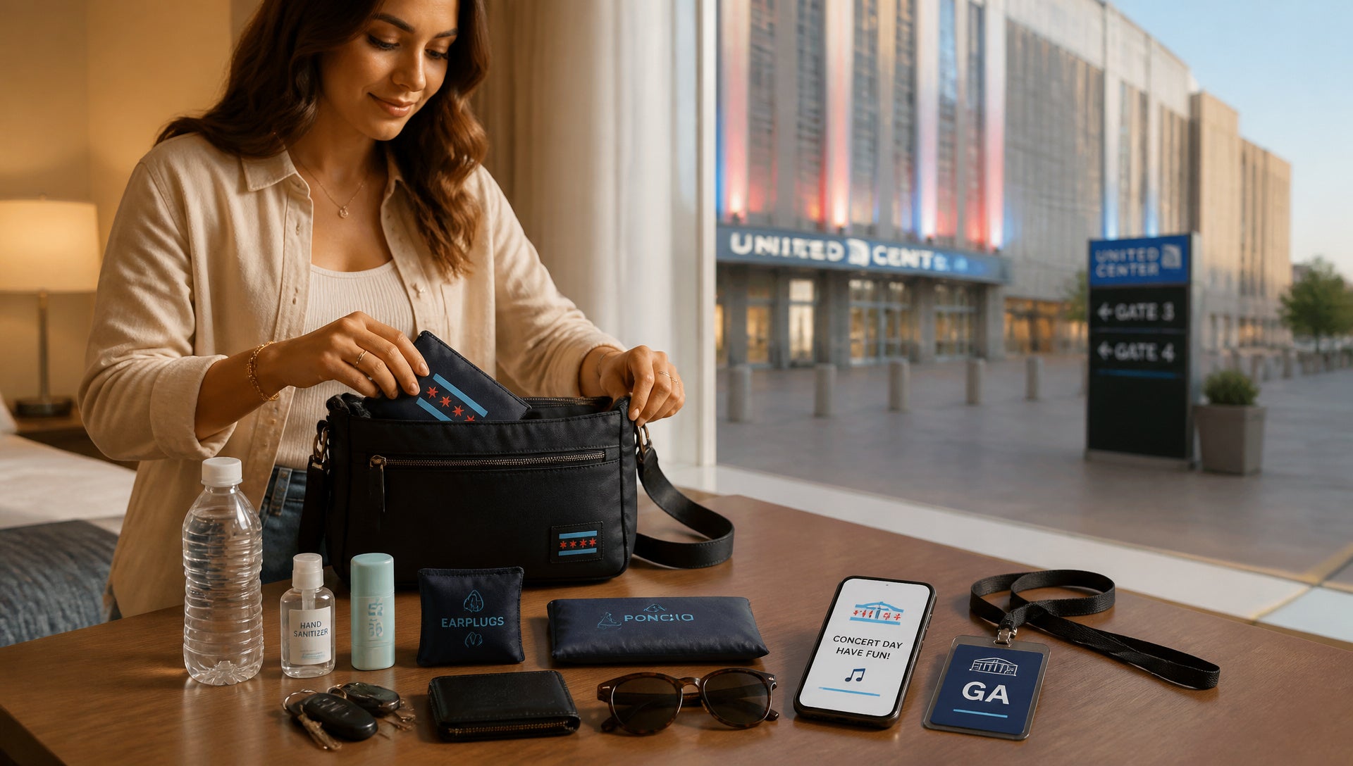 United Center Bag Policy Rules and Sizes for Concerts
