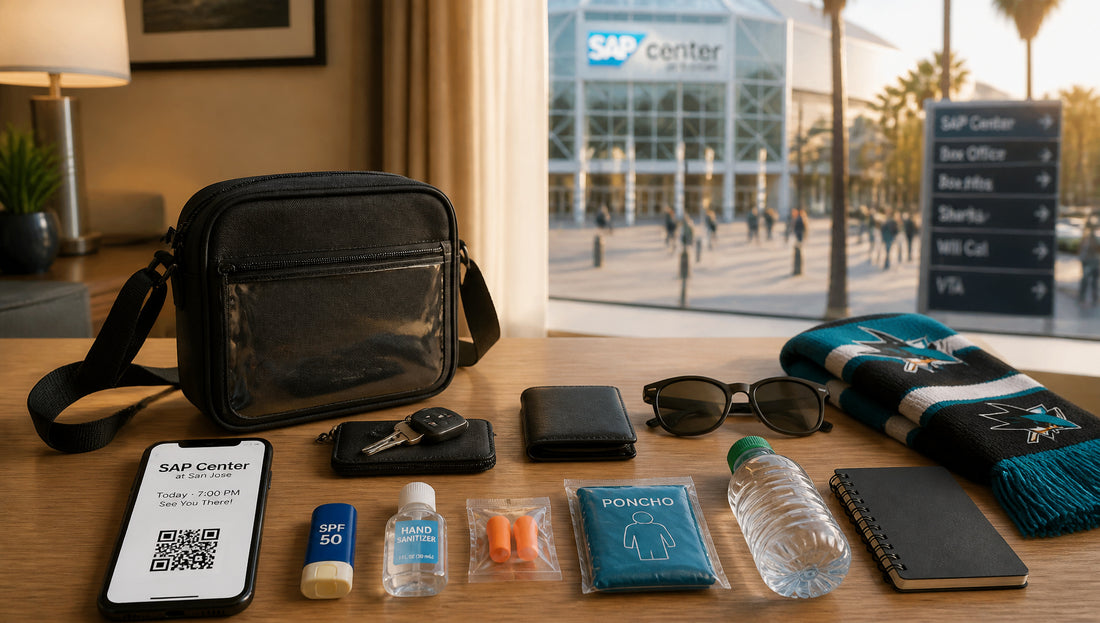 SAP Center Bag Policy Allowed Sizes and Rules