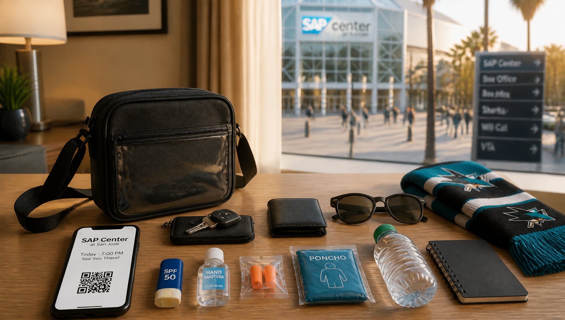 SAP Center Bag Policy Allowed Sizes and Rules