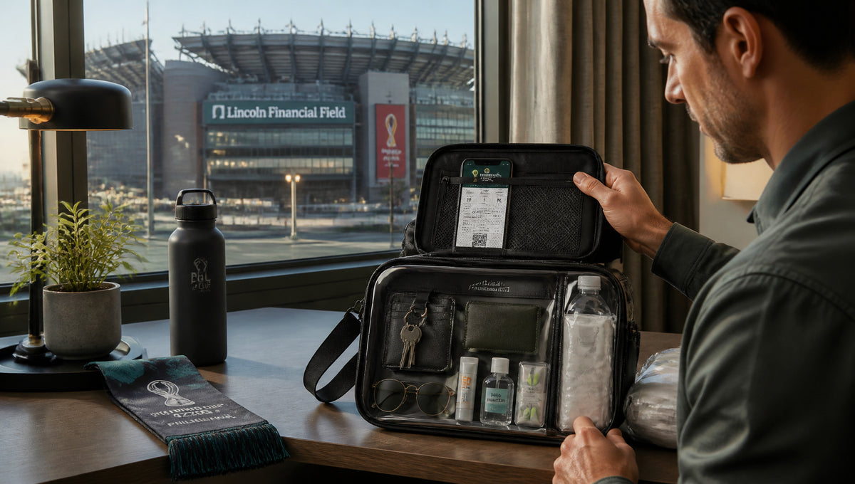 Lincoln Financial Field World Cup Bag Rules and Sizes