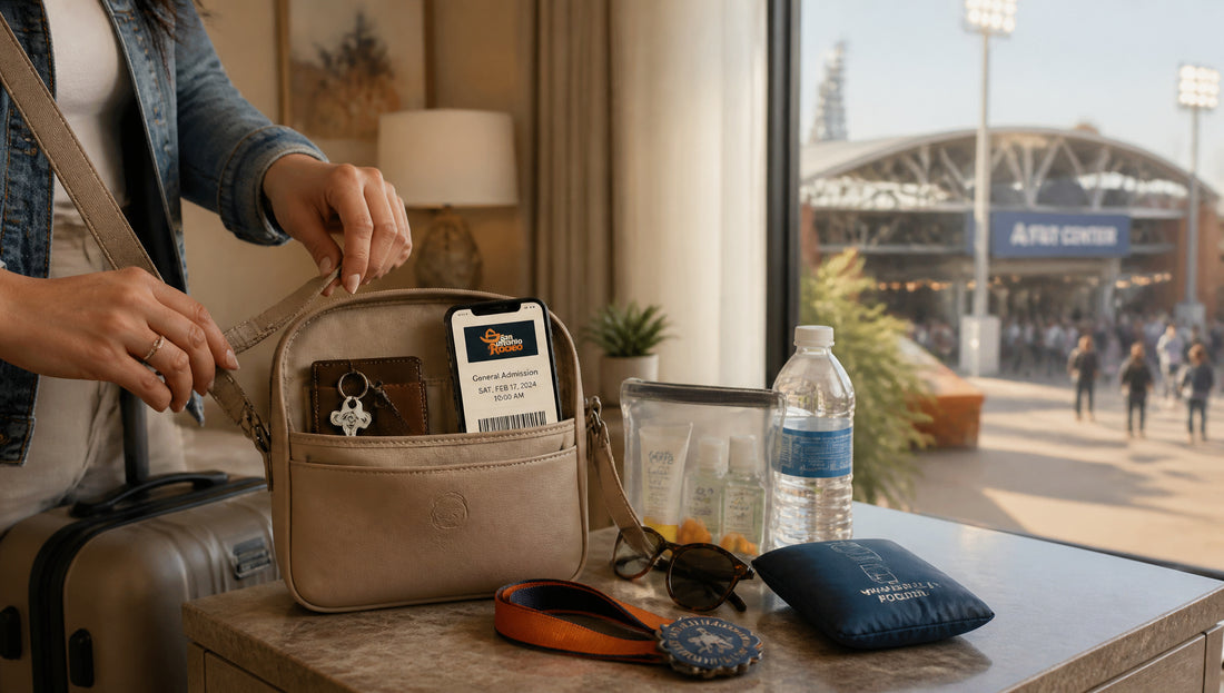 San Antonio Rodeo Bag Rules and Allowed Sizes