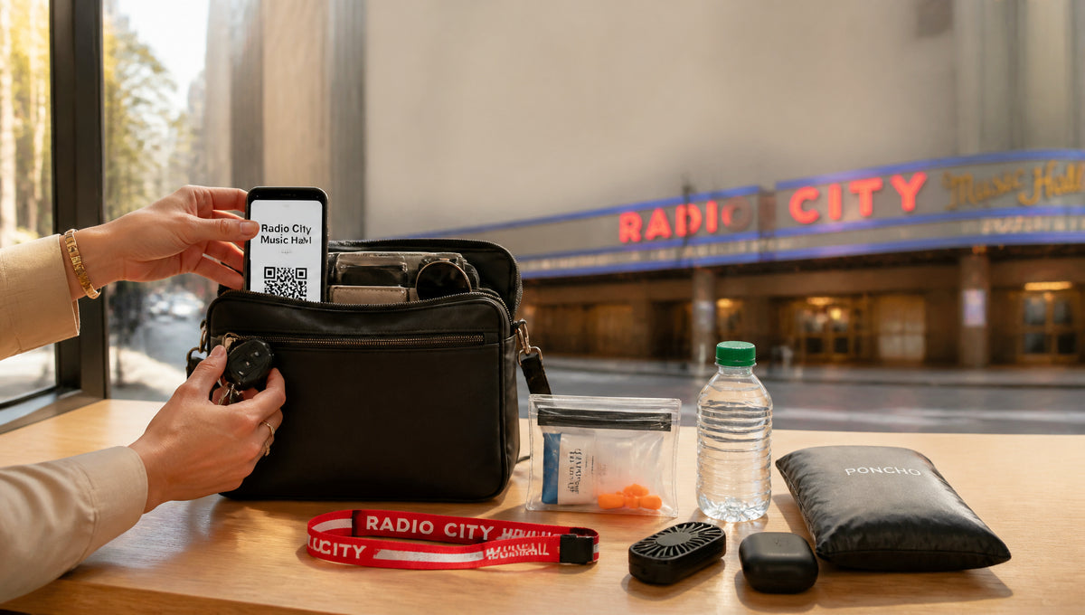 Radio City Music Hall Bag Policy Rules and Sizes
