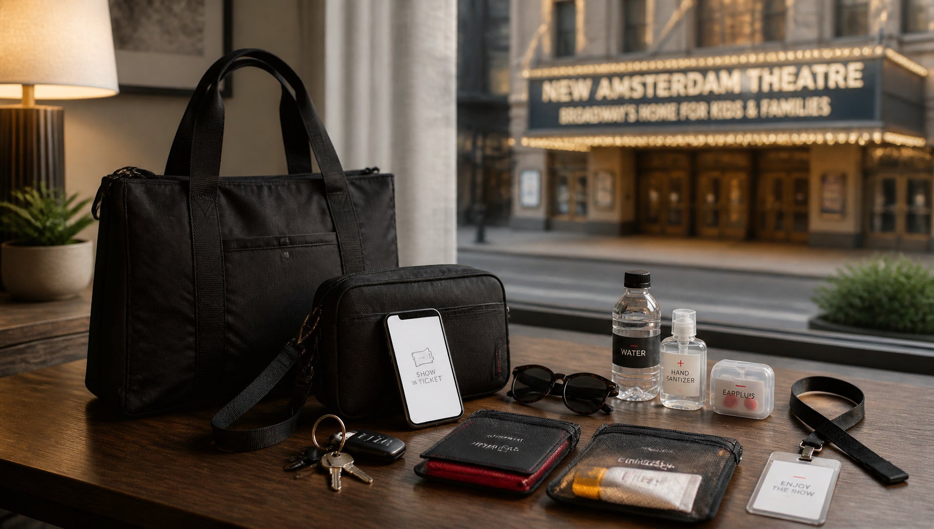 New Amsterdam Theatre Bag Policy What You Can Bring