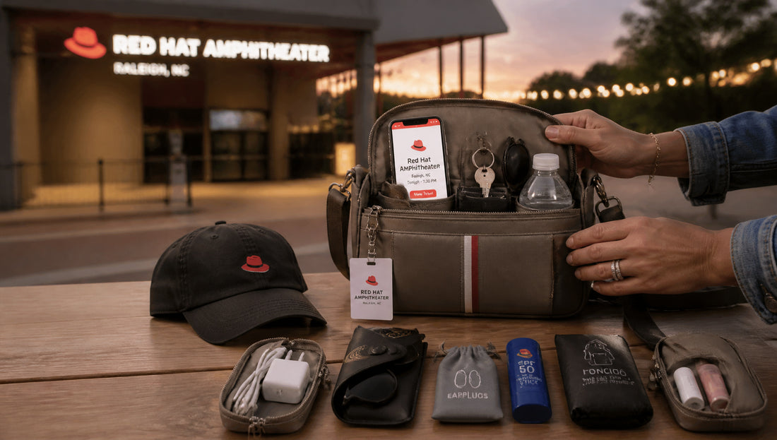 Red Hat Amphitheater Bag Rules for Clear Bags and Purses